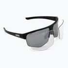 Sluneční brýle UVEX Axos Set black matt/mirror silver/clear