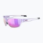 Sluneční brýle UVEX Sportstyle 806 purple fade/mirror purple