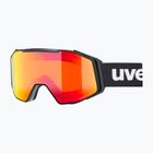 Lyžařské brýle UVEX Gravity FM matte black/mirror red/orange/clear