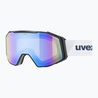 Lyžařské brýle UVEX Gravity FM S2 black matt/mirror blue