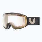 Lyžařské brýle UVEX Ultimate Victorious Pro V S0-S4 black matt/vario red mirror