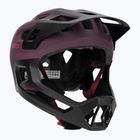 Dětská cyklistická helma UVEX React Fullface Jr cranberry matt