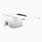 Sluneční brýle UVEX Pace Stage white matt/mirror silver