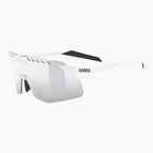Sluneční brýle UVEX Pace Stage Small white matt/mirror silver