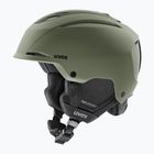 Lyžařská helma UVEX Resolution khaki matt