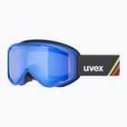 Dětské lyžařské brýle UVEX Speedy Nova FM S2 blue matt/mirror blue