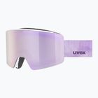 Lyžařské brýle UVEX Ignite FM S3 white matt/mirror rose