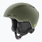 Lyžařská helma UVEX Monte LT MIPS khaki matt