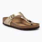 Žabky   damskie BIRKENSTOCK Gizeh BF Regular gold