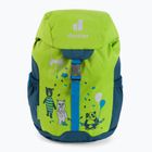 Dětský turistický batoh Deuter Schmusebar 8 l zeleno-tmavě modrý 361012123110