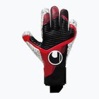 Uhlsport Powerline Supergrip+ brankářské rukavice černá/červená/bílá