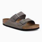 Nazouváky BIRKENSTOCK Arizona Soft Footbed Oiled Leather Regular iron