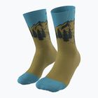 DYNAFIT Stay Fast zelené běžecké ponožky 08-0000071526