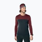 Pánské trekové tričko Longsleeve DYNAFIT Traverse S-Tech bluberry burgundy