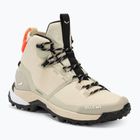 Dámské trekové boty Salewa Puez Mid Ptx oatmeal/oatmeal