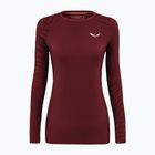 Dámské termo tričko Longsleeve Salewa Cristallo Warm AMR syrah