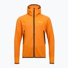 Pánská trekingová mikina Salewa Agner Hybrid PL/DST FZ Hoody turmeric melange/0910