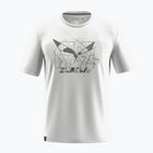 Pánské tričko Salewa Eagle Geometric T-shirt optical white