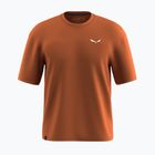 Pánské tričko Salewa Eagle Sunset Loose bombay brown