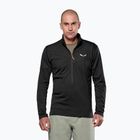 Pánská trekingová mikina Salewa Puez Cammio Polarlite Half Zip Black Out