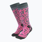 Lyžařské ponožky DYNAFIT FT Graphic cheeky pink