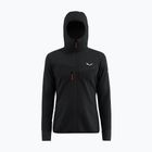 Pánská trekingová mikina Salewa Agner PL Hooded black out
