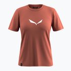 Dámské tričko Salewa Solid Dry etruscan red