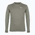 Pánské tričko Longsleeve Salewa Puez Melange Dry faded green melange