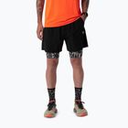 Pánské běžecké šortky DYNAFIT Trail 2IN1 black out overcast