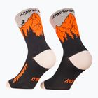 Lyžařské ponožky DYNAFIT Traverse Crew black out ultra orange/4220