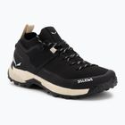 Dámské trekové boty Salewa Puez 2 Knit Powertex black/black