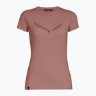 Dámské tričko Salewa Solid Dry desert pink
