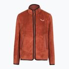 Dámská trekingová mikina Salewa Puez Warm Full Zip etruscan red