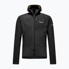 Pánská fleecová mikina Salewa Ortles Fleece Pro Hooded Black Out