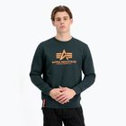 Pánská mikina Alpha Industries Basic dark petrol
