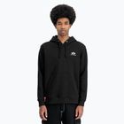 Pánská mikina Alpha Industries Basic Small Logo Hoodie black