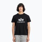 Pánské tričko Alpha Industries Basic (2 ks) black