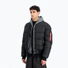 Pánská zateplená bunda Alpha Industries MA-1 Logo Puffer Bomber black