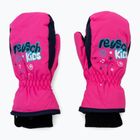 Dětské snowboardové rukavice Reusch Mitten růžové 48/85/405/350