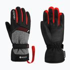 Dětské lyžařské rukavice Reusch Flash Gore-Tex black/black melange/fire red