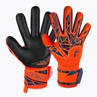 Dětské brankářské rukavice  Reusch Attrakt Infinity NC Junior hyper orng/elec blue/blck