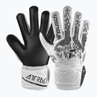 Dětské brankářské rukavice  Reusch Attrakt Solid Junior white/black