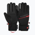 Lyžařské rukavice Reusch Steve R-Tex XT 7809 black/fluo red