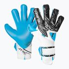 Brankářské rukavice Reusch Attrakt Aqua Evolution white/black/aqua blue