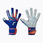Brankářské rukavice Reusch Attrakt Fusion NC sharp blue/white/shocking orange