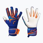 Dětské brankářské rukavice Reusch Attrakt Freegel Advance Junior sharp blue/shocking orange