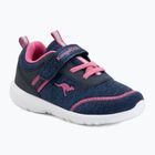 Dětské boty KangaROOS KY-Chummy EV dark navy/fandango pink