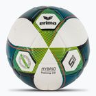 Fotbalový míč ERIMA Hybrid Training 2.0 mykonos blue/lime velikost 5