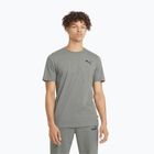 Pánské tričko  PUMA Ess Small Logo Tee medium gray heather/medium gray heather/cat