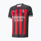 Pánské fotbalové tričko PUMA ACM Home Jersey Replica černo-červená 765824 01